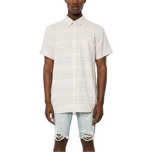 Jaywalker Mens Flannel Button Up Shirt, Grey, NWT